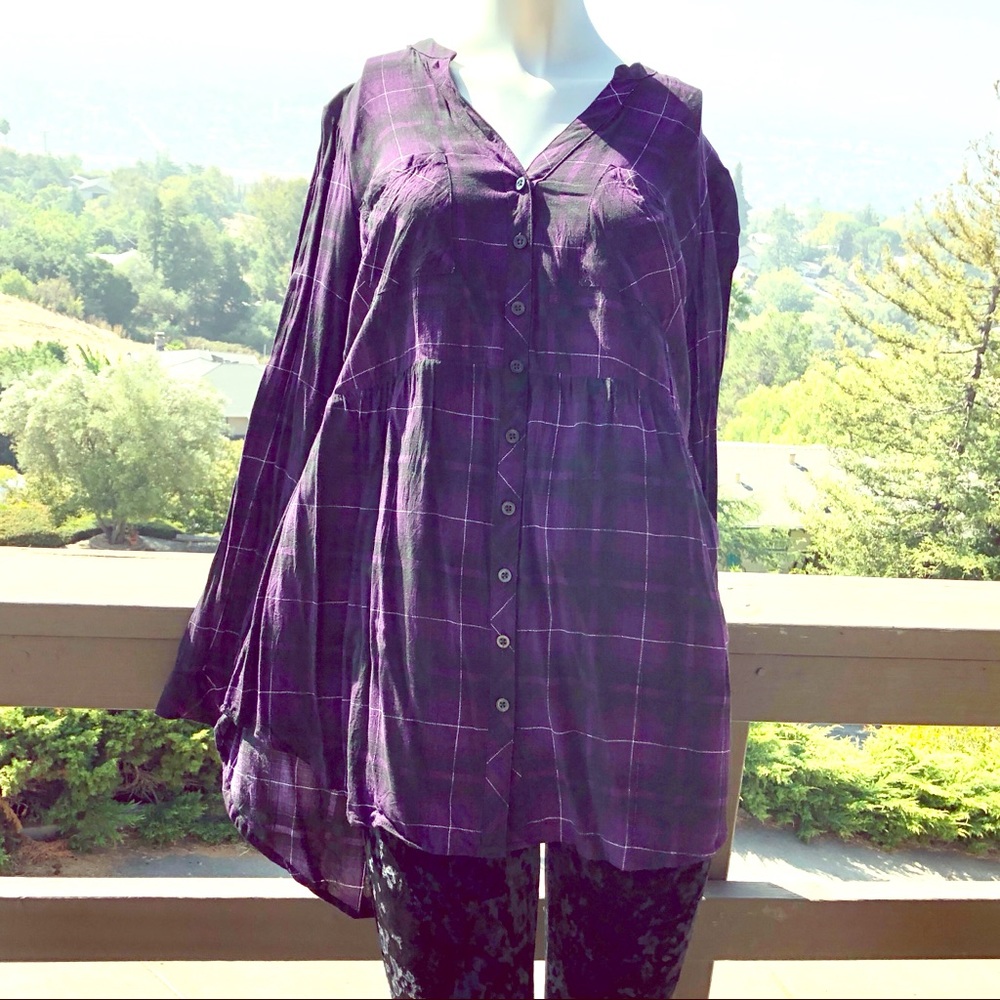 Torrid Button Up Blouse
